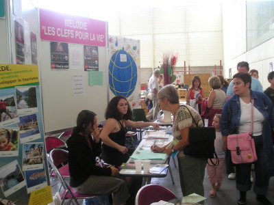 Pauline et Laura au forum des associations